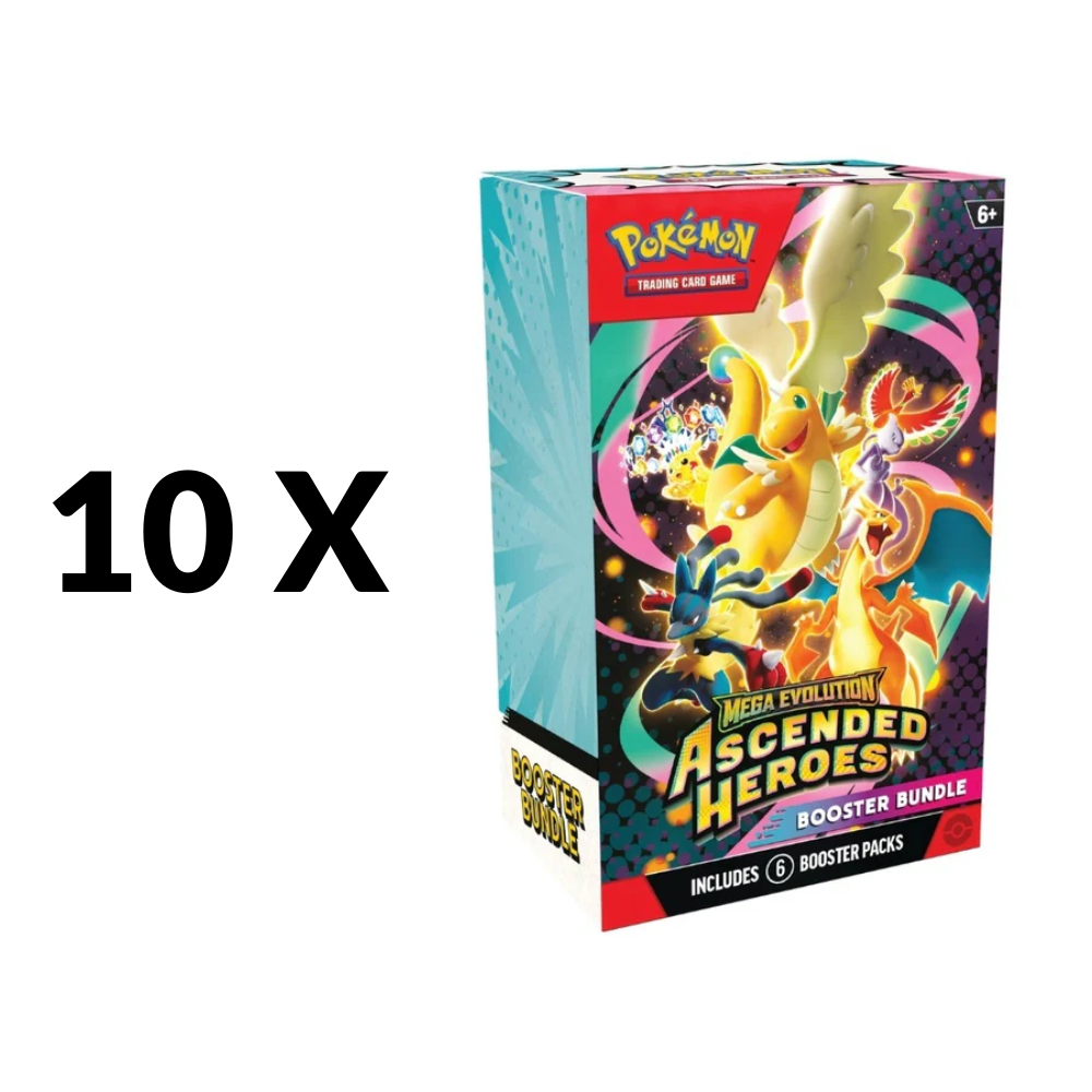 Pokémon – Mega Evolutions, Ascended Heroes Booster Bundle Display