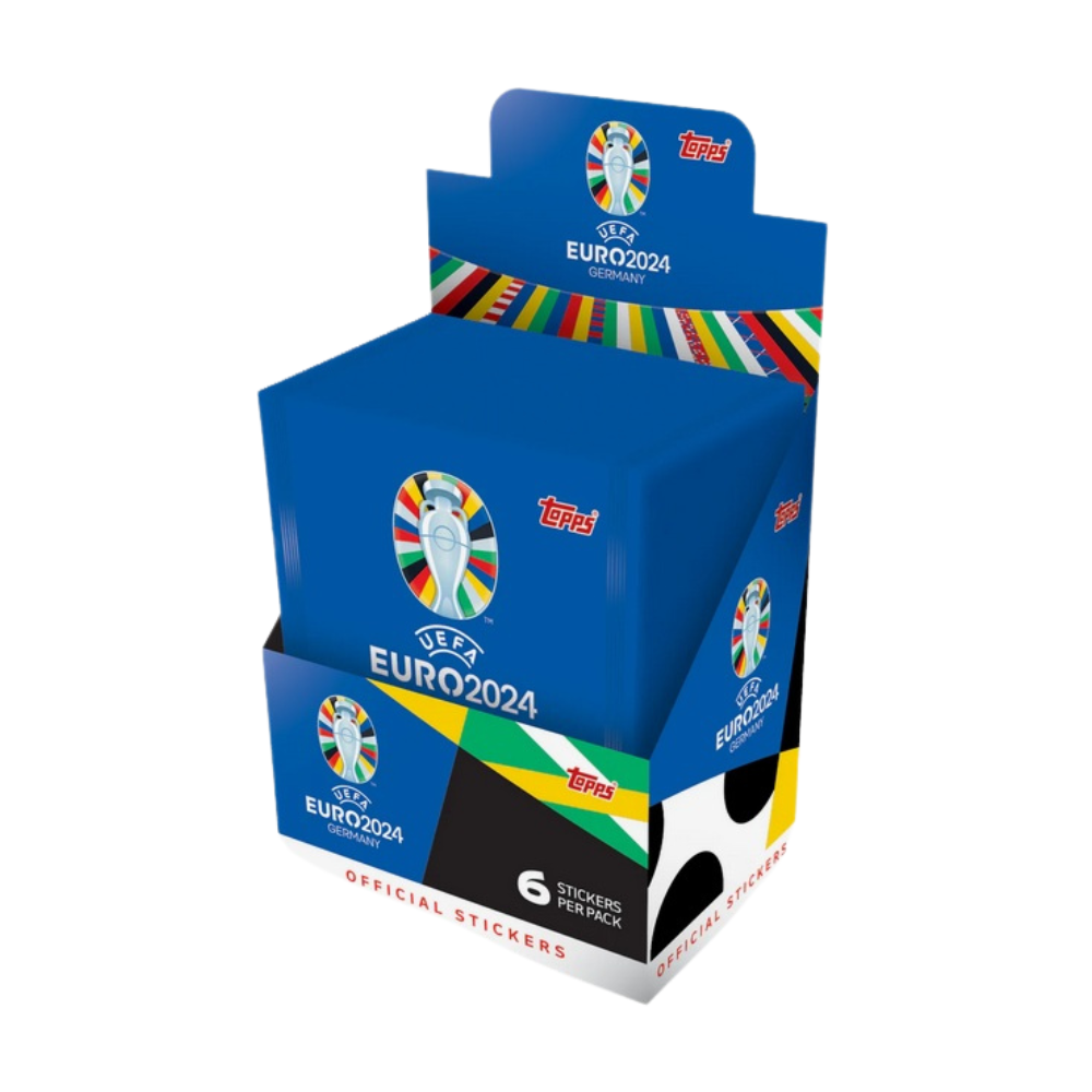 Topps - EURO 2024 Sticker Pack Display Box (50 pakker)
