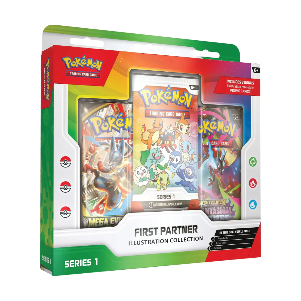 Pokémon - First Partner Illustration Collection – Series 1