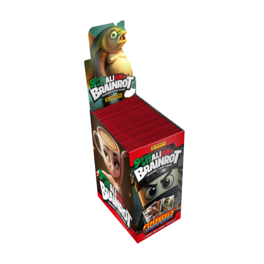 Panini - Italian Brainrot TCG - Display box med 24 booster pakker