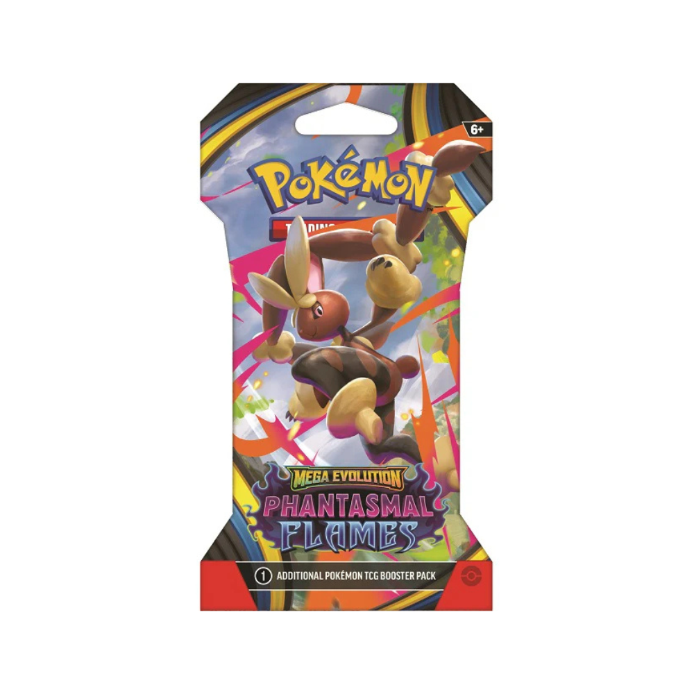 Pokémon - Mega Evolutions Phantasmal Flames – Sleeved Booster
