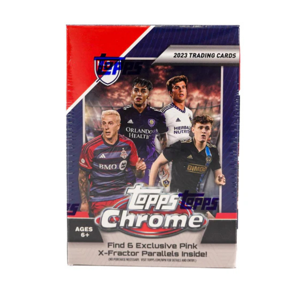 Topps Chrome - MLS Major League Soccer 2023 Blaster - 6 Pakker