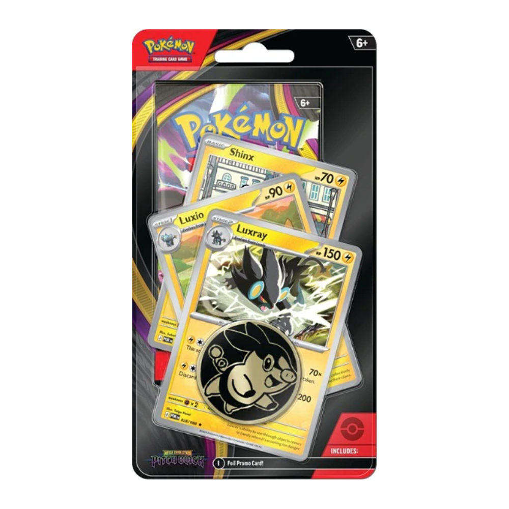 Pokémon - Mega Evolution - Pitch Black Premium Checklane Blister - Luxary Line