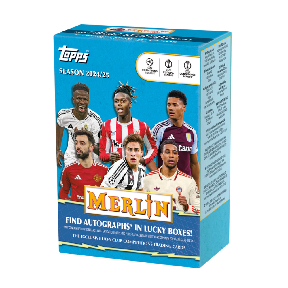 Topps - Merlin UEFA Chrome 2024/25 - Value / Blaster Box