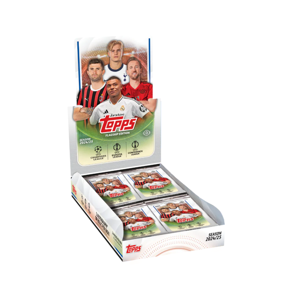 Topps - UEFA Club Competitions Flagship 2024/25 Hobby Box