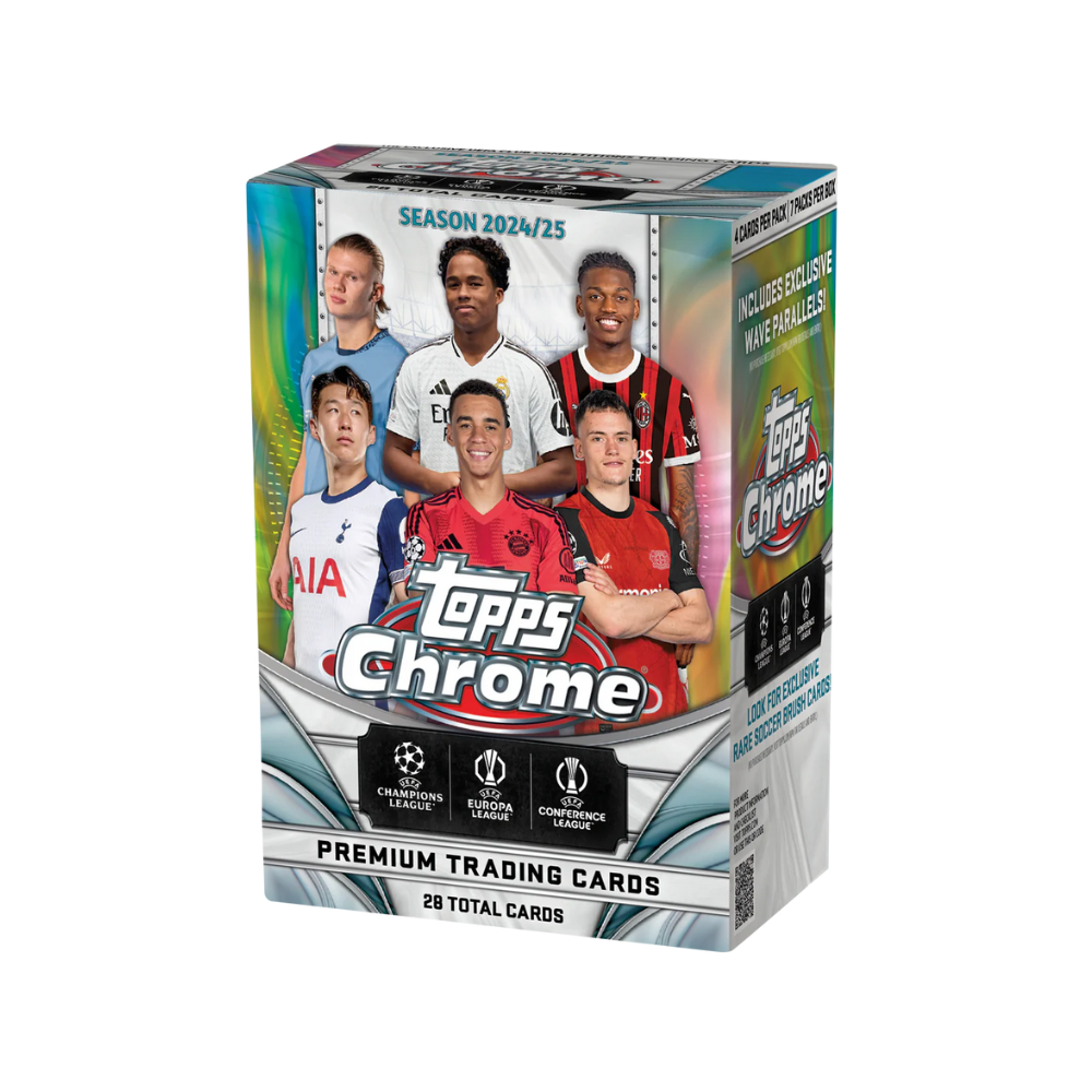 Topps - Chrome UEFA Club Competitions 2024/25 Value Box