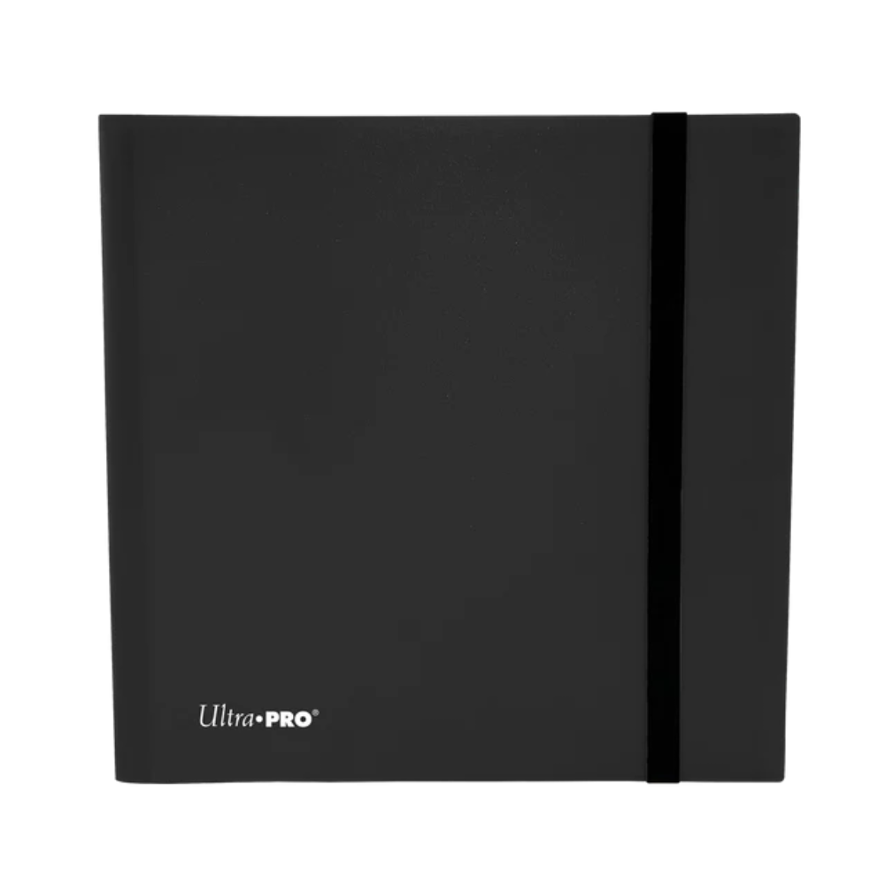 Ultra Pro - 12-Pocket PRO-Binder - Sort - Plads til 480 kort i alt