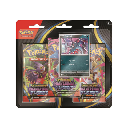 Pokémon - Mega Evolutions Phantasmal Flames – Triple Booster Blister