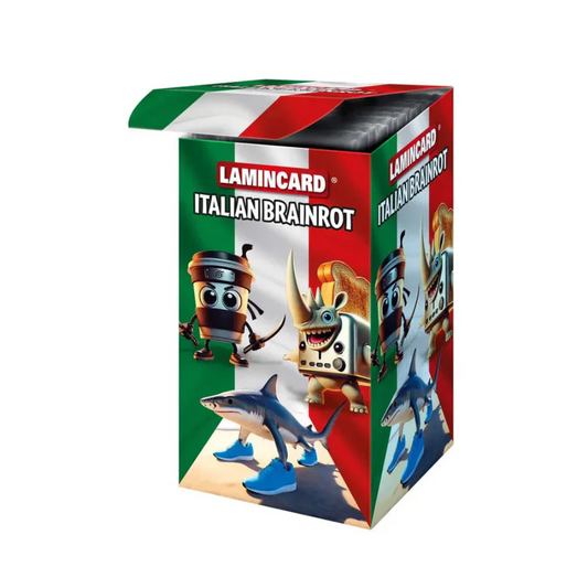 Lamincard - Italian Brainrot kort - Booster Box - 24 pakker