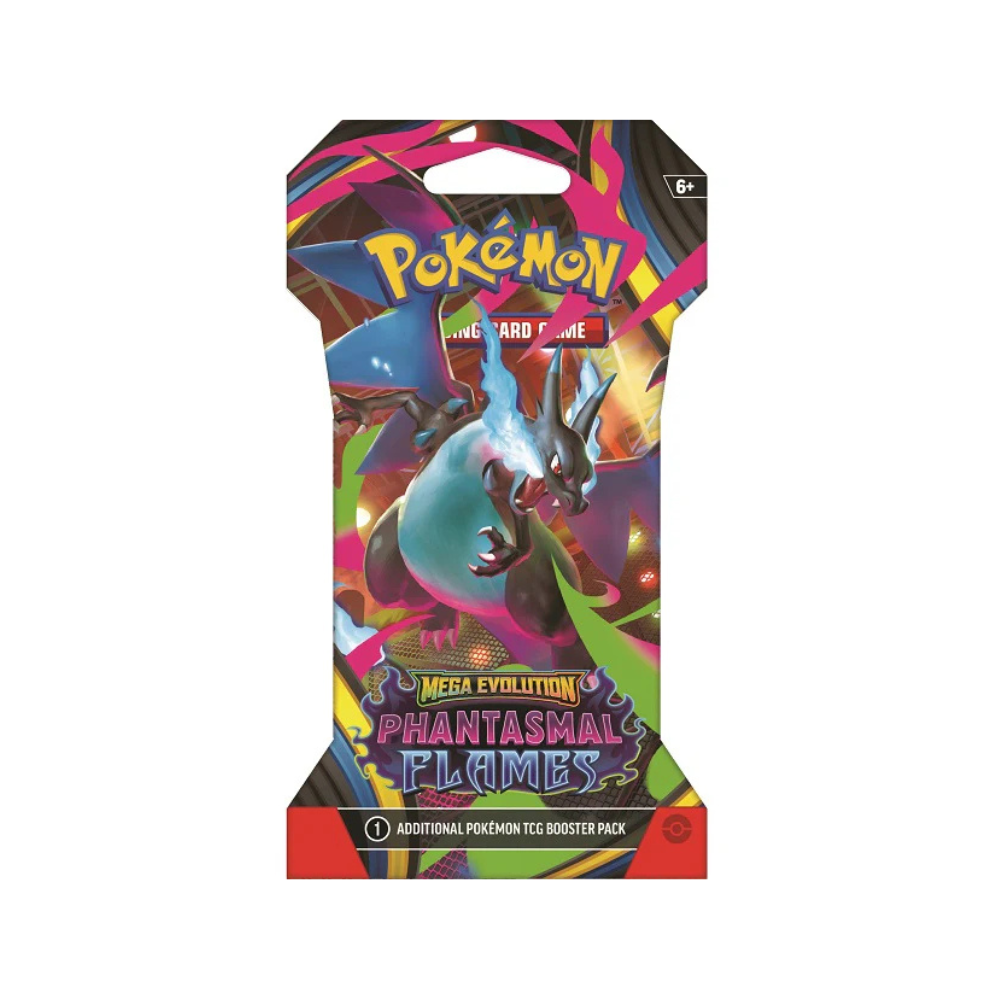 Pokémon - Mega Evolutions Phantasmal Flames – Sleeved Booster