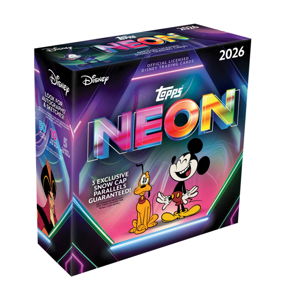 Topps - Disney Neon 2026 – Mega Box