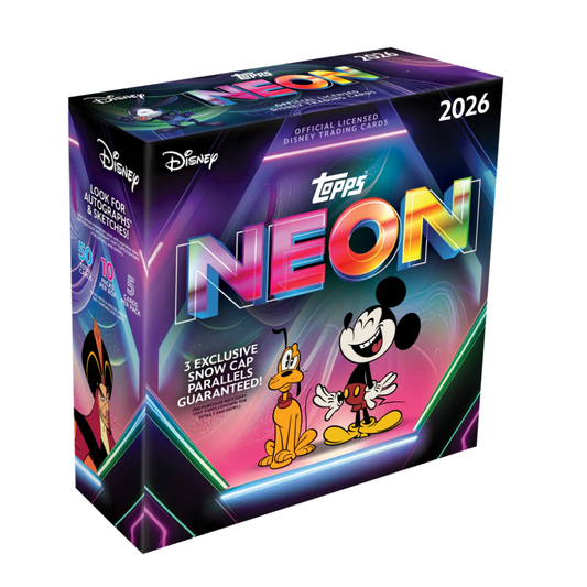 Topps - Disney Neon 2026 – Mega Box