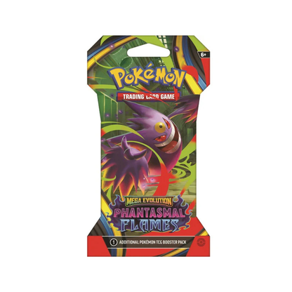Pokémon - Mega Evolutions Phantasmal Flames – Sleeved Booster
