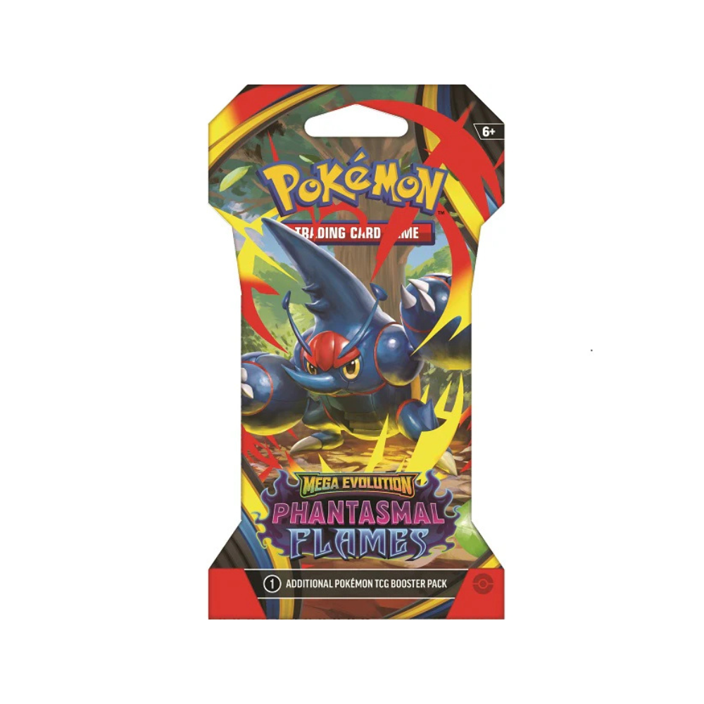 Pokémon - Mega Evolutions Phantasmal Flames – Sleeved Booster