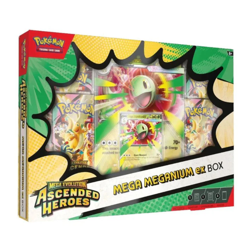 Pokémon - Mega Evolutions, Ascended Heroes Mega Meganium ex Box