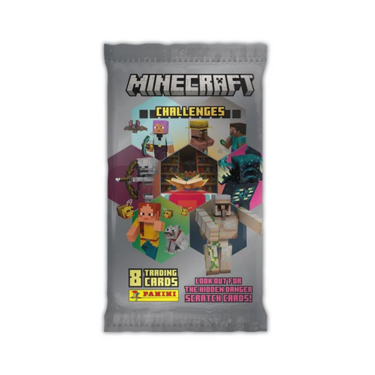 Panini - Minecraft samlekort - Booster pakke med 8 kort