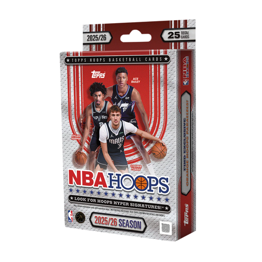 Topps - NBA Hoops Basketball 2025/26 - Hanger Box