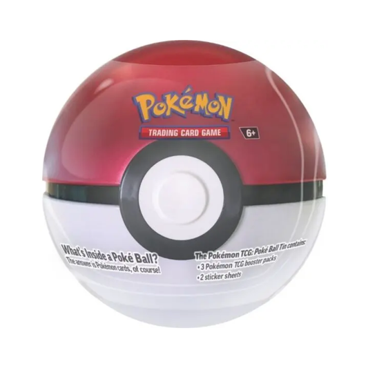 Pokémon - Pokéball Tin - 3 booster pakker