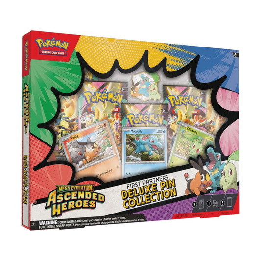 Pokémon - Mega Evolutions - Ascended Heroes - Deluxe Pin Collection