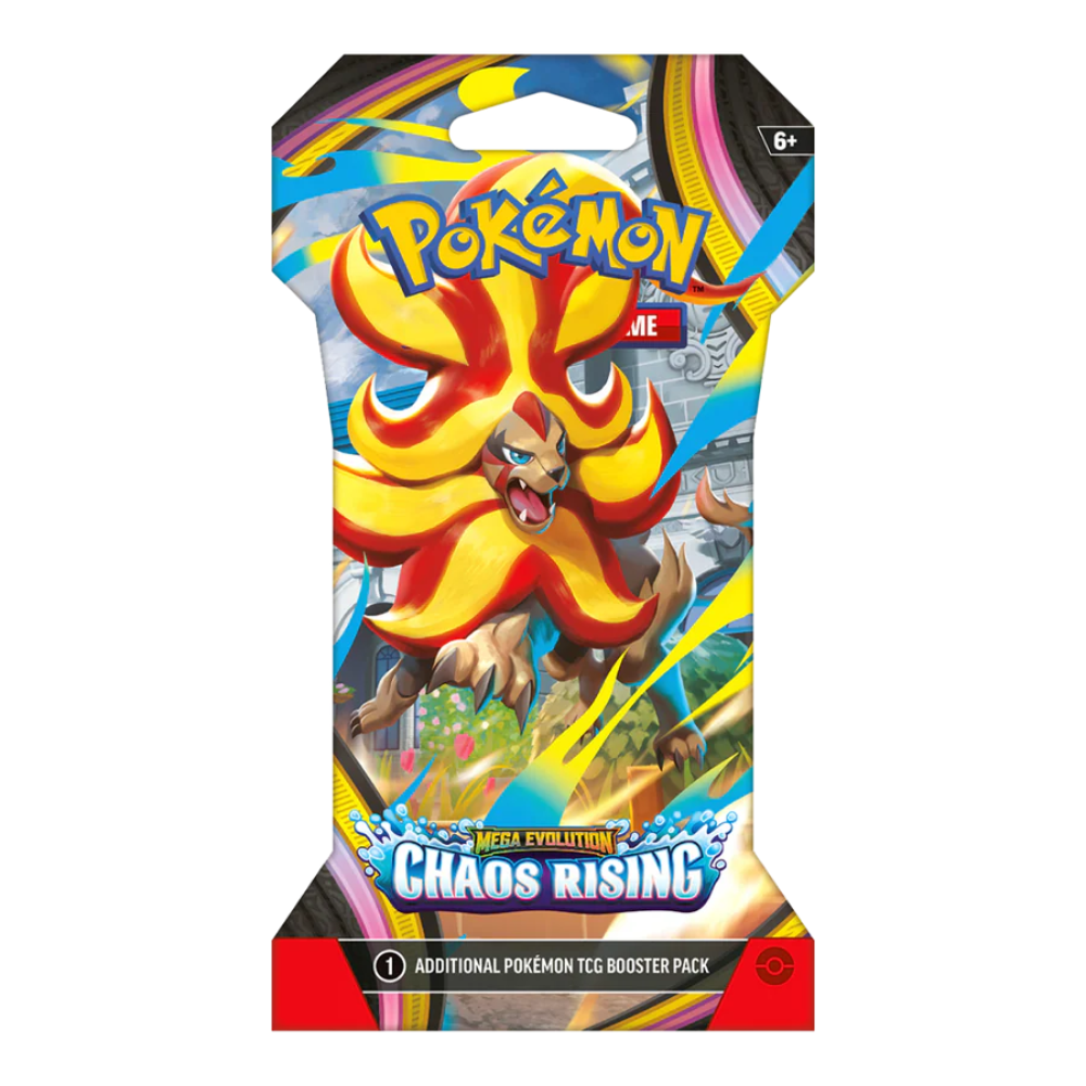 Pokémon - Mega Evolutions - Chaos Rising - Sleeved Booster
