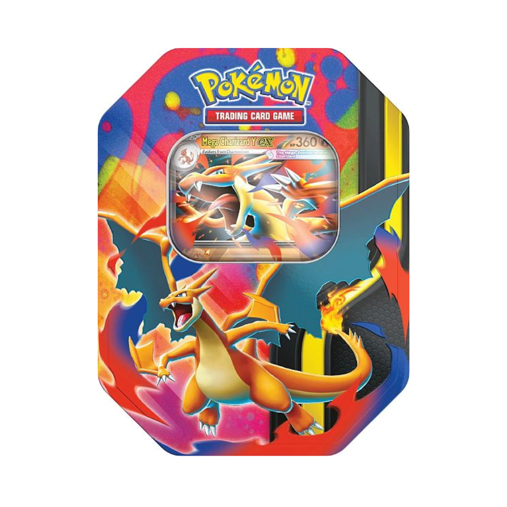 Pokémon - Mega Evolution – Mega Charizard EX Tin (X eller Y)