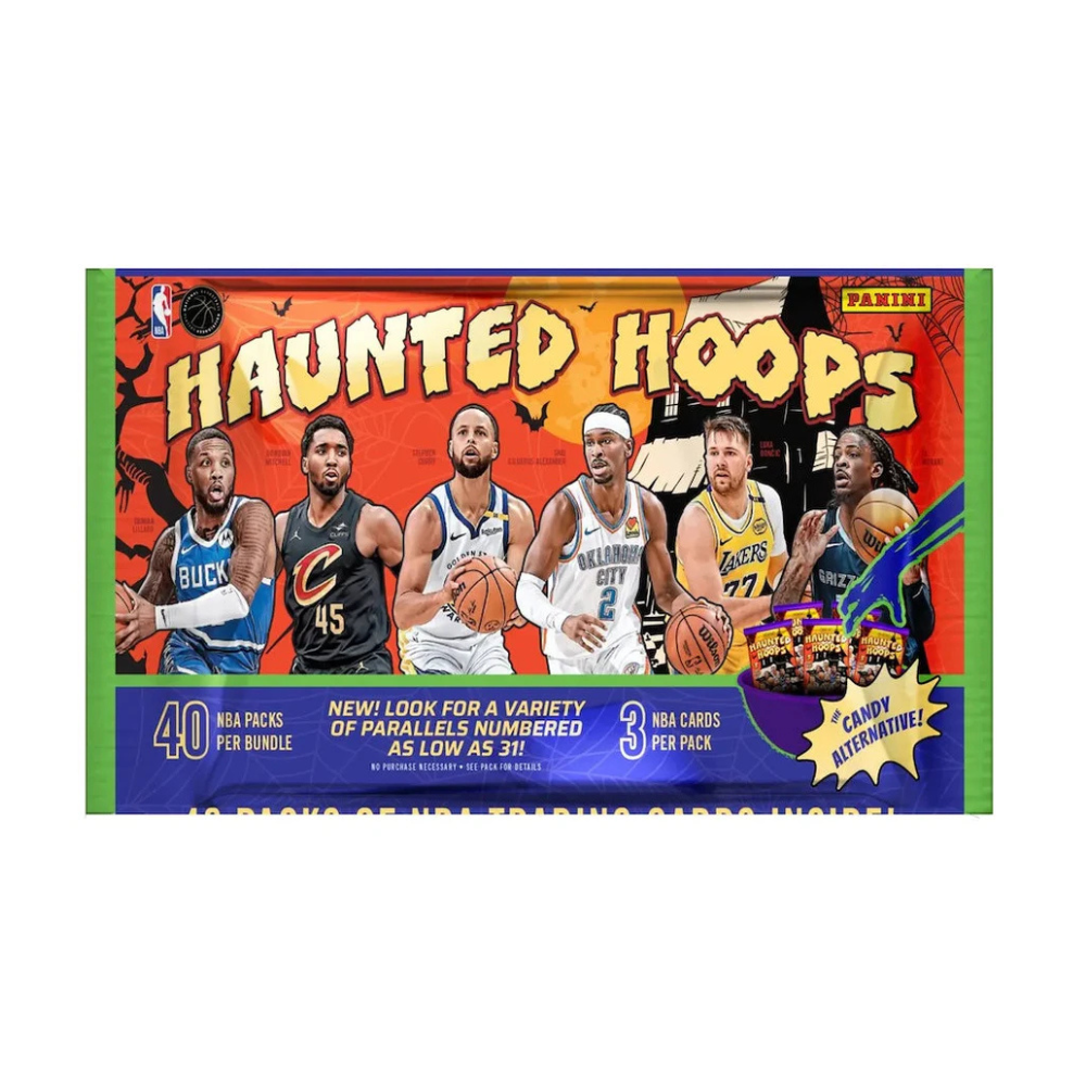 Panini - Haunted Hoops Basketball 2024/25 1 Bundle pakke - 40 Pakker