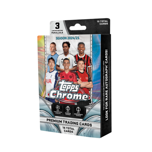 Topps - Chrome UEFA Club Competitions 2024/25 Hanger Box