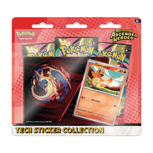 Pokémon - Mega Evolutions: Ascended Heroes - Tech Sticker Collection