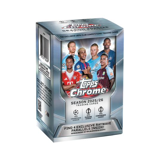 Topps - Chrome UEFA Club Competitions 2025/26 - Blaster / Value Box