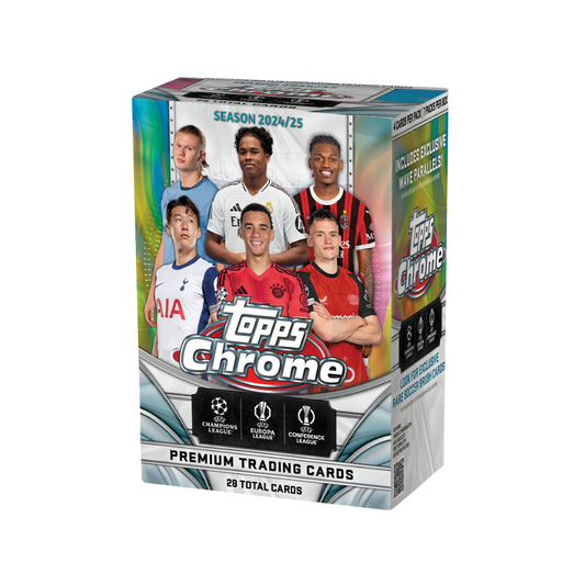 Topps - Chrome UEFA Club Competitions 2024/25 Value Box