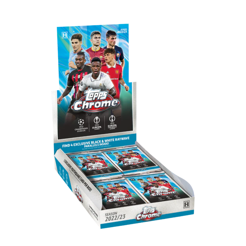 Topps - Chrome UEFA Club Competitions 2022/23 - Hobby Lite Box