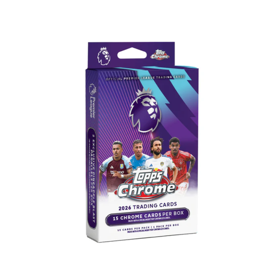 Topps - Chrome Premier League 2025/26 - Hanger box